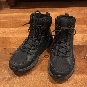 Target Black Men's Lace-Up Boots